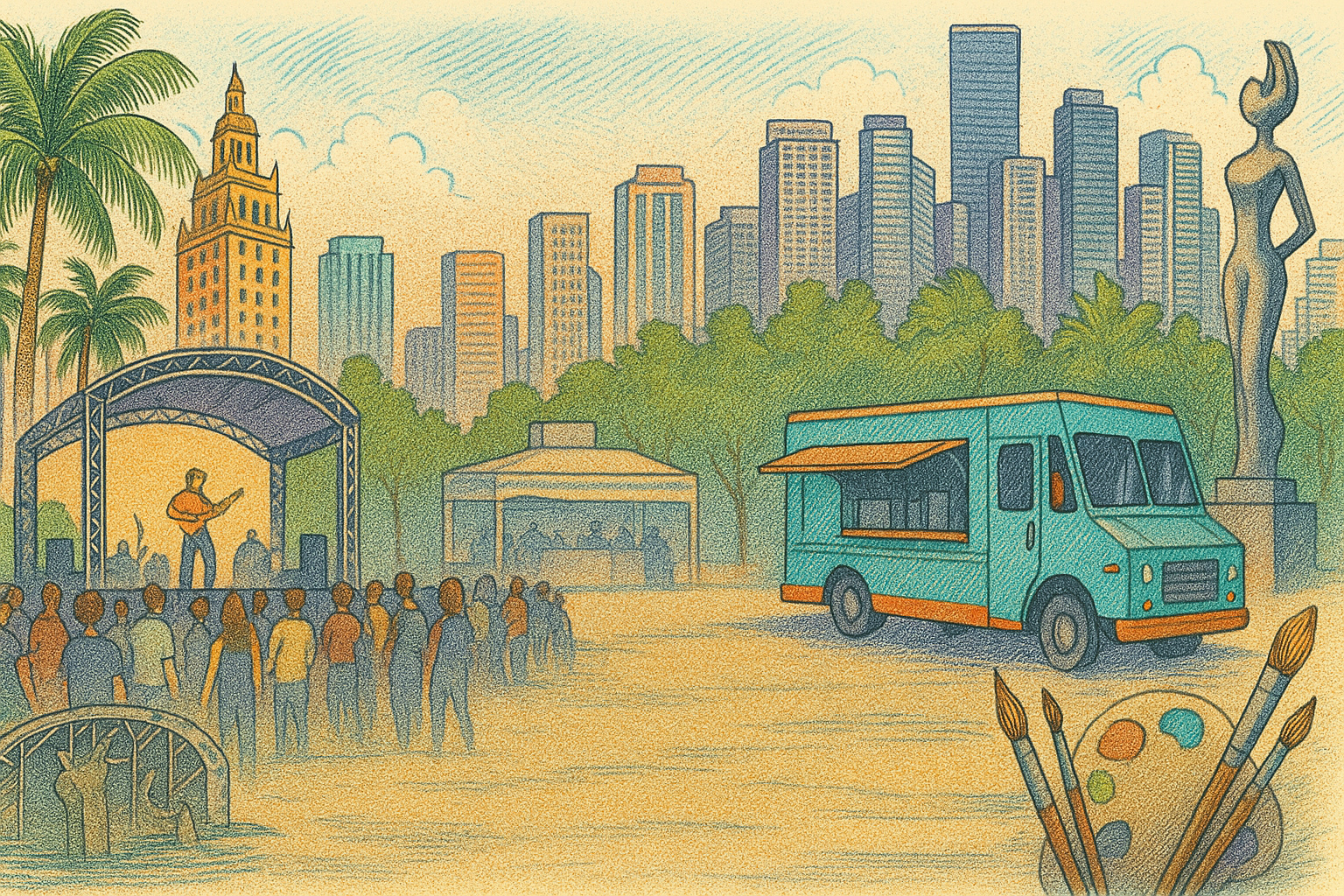 Downtown Miami Opens New Grant Cycle to Fund Creative Public Events