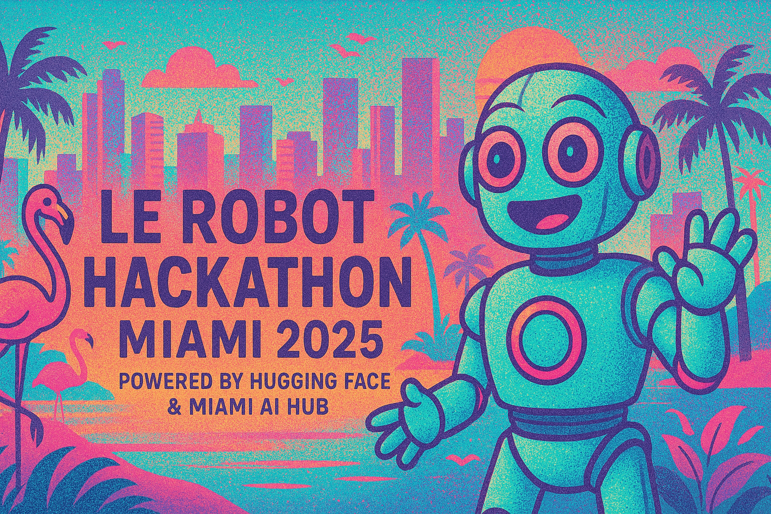 LeRobot Hackathon Miami 2025 Powered by Hugging Face & Miami AI Hub